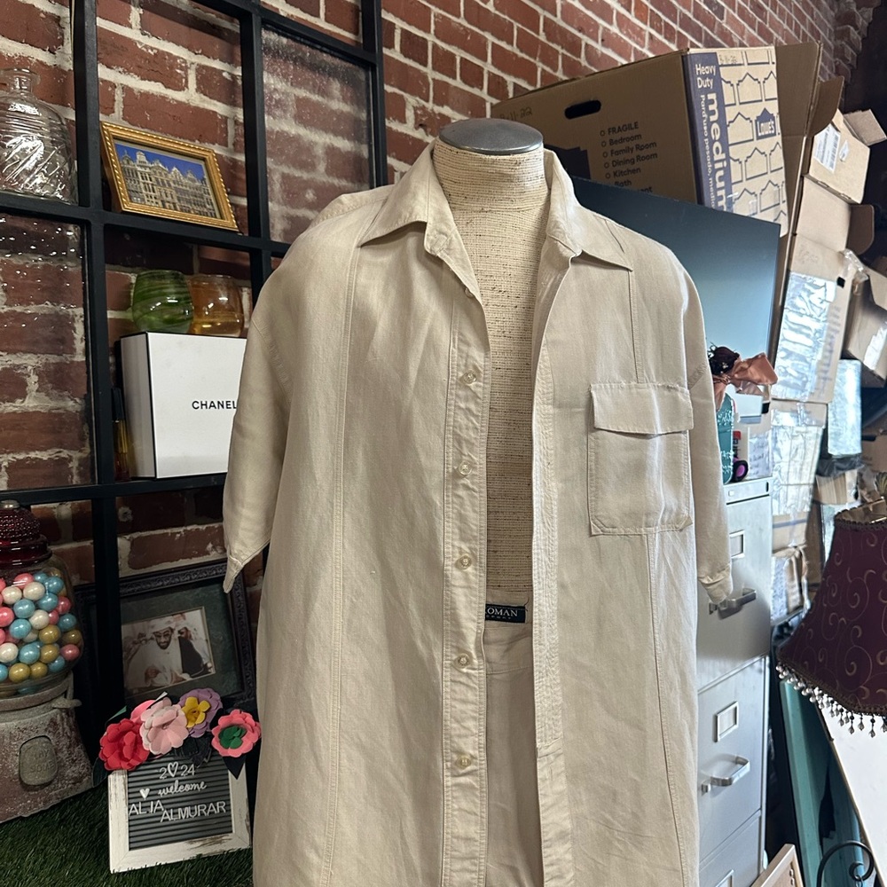 Koman linen set vintage